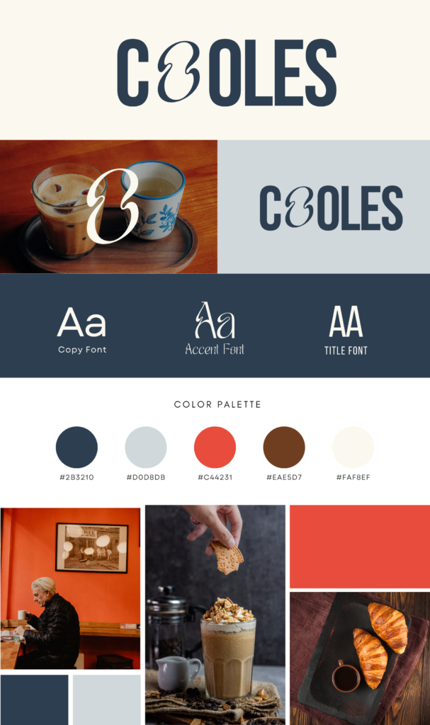 Coles Coffee - Brand Board